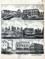 H. Palas Residence, Arnold House, A.B. Clark Residence, Warner E. Chamberlin Residence, Kasson Merchant Mills